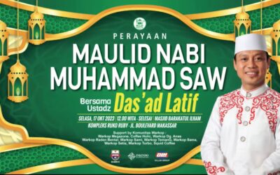 Peringatan Maulid Nabi Muhammad Bersama Ustadz Das’ad Latif